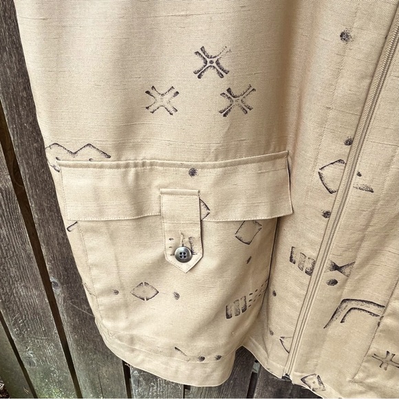 Chico’s Design 100% Silk Lightweight Sleeveless Zip Vest Chico’s Sz 3 US Sz L - Picture 6 of 12